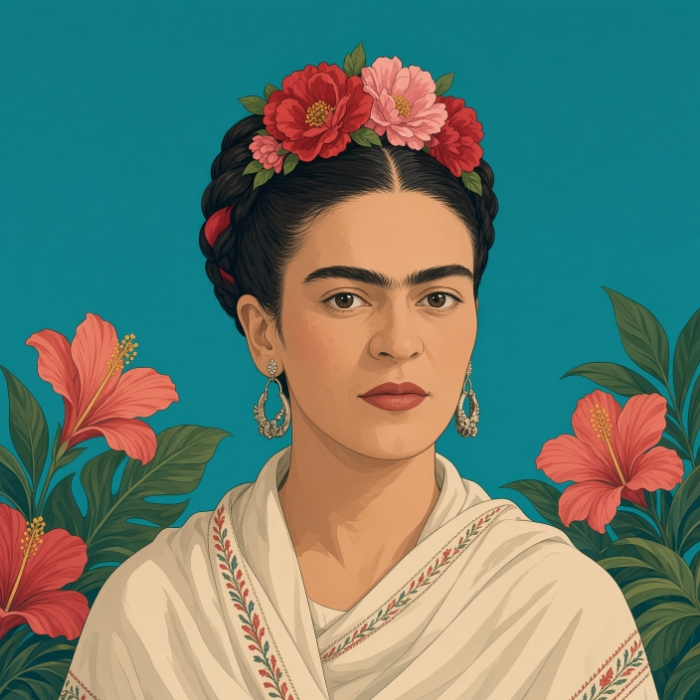 프리다 칼로 일러스트